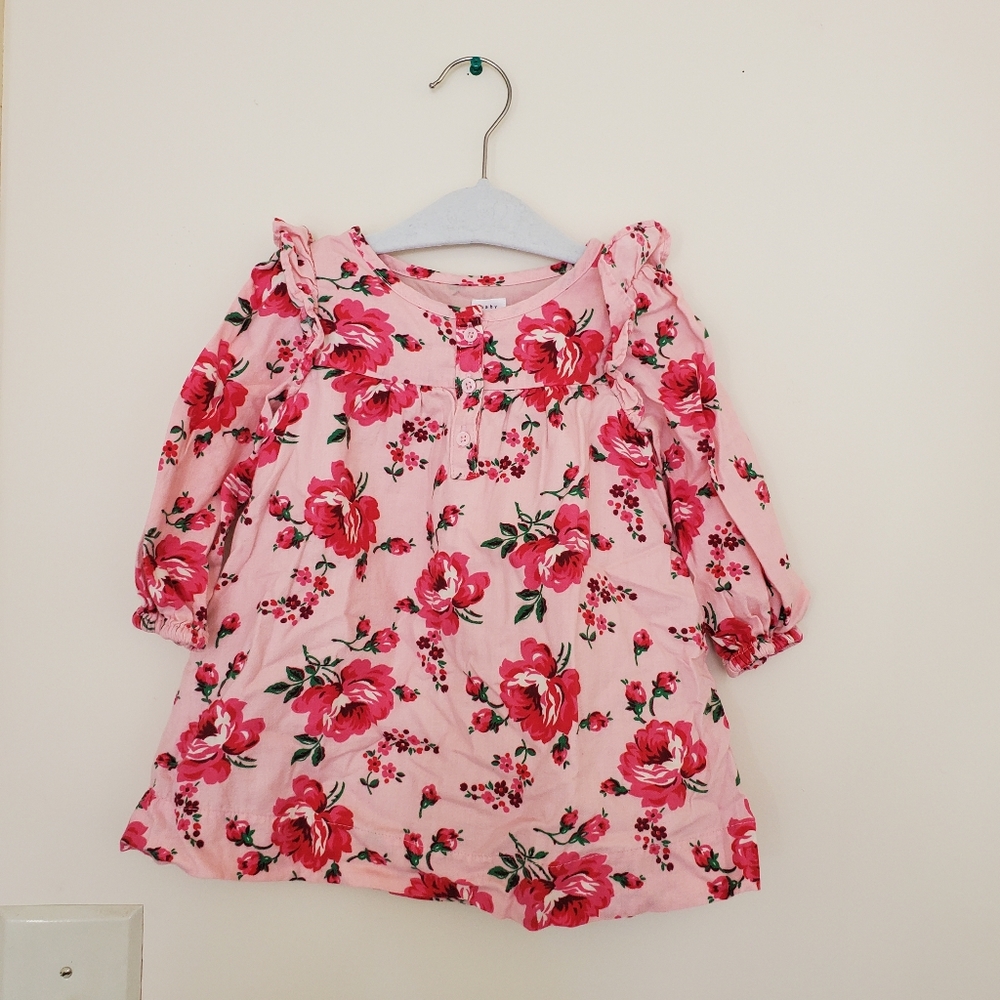 Gap baby girl rose floral dress